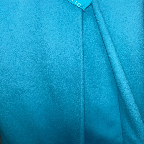 Banana Republic Womens Wool Blend Peacoat Size XS Long Jacket Floral Lining - Picture 5 of 16